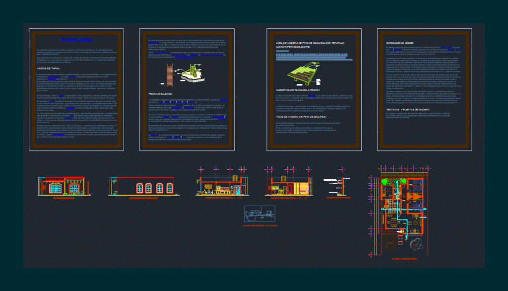 Housing DWG Block for AutoCAD