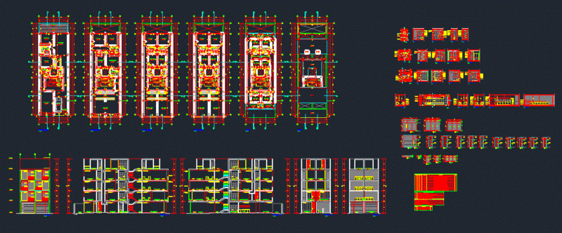 Housing DWG Detail for AutoCAD