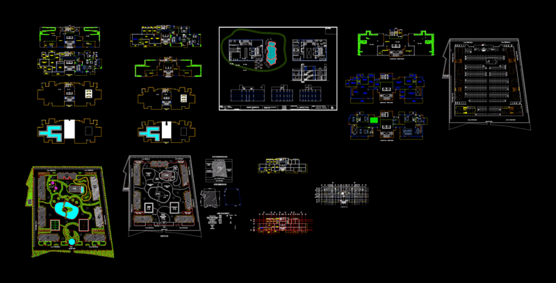 Housing DWG Detail for AutoCAD