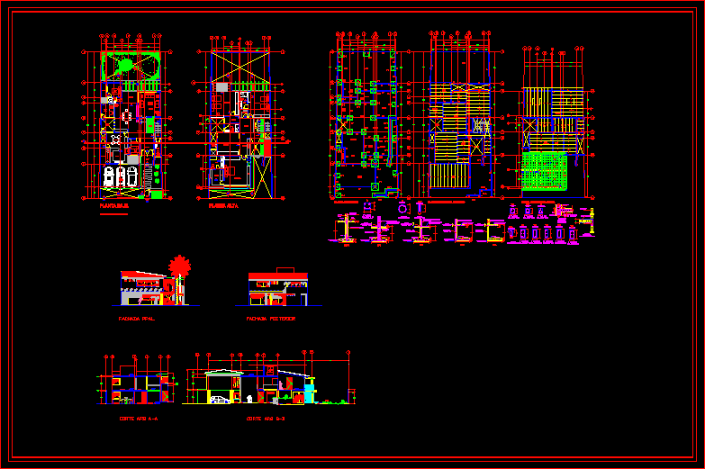 Housing DWG Detail for AutoCAD • Designs CAD