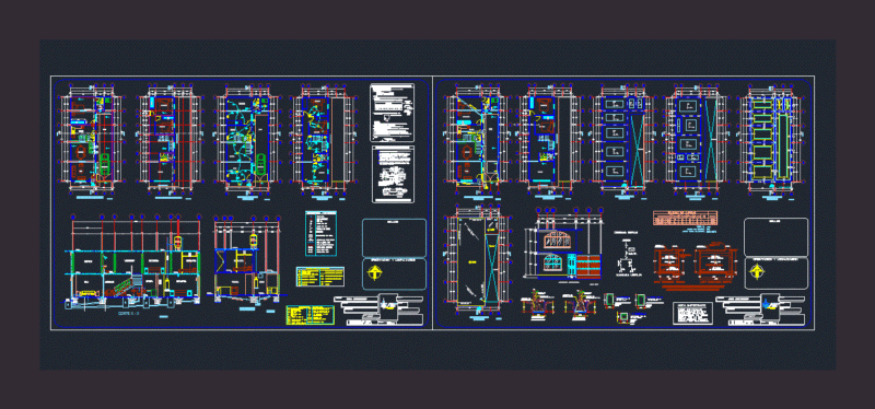 Housing DWG Full Project for AutoCAD