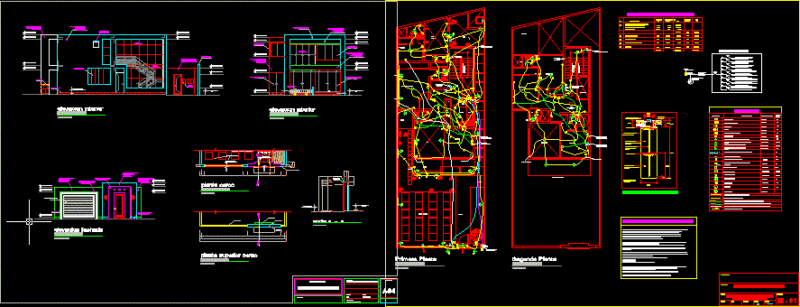 Housing DWG Full Project for AutoCAD