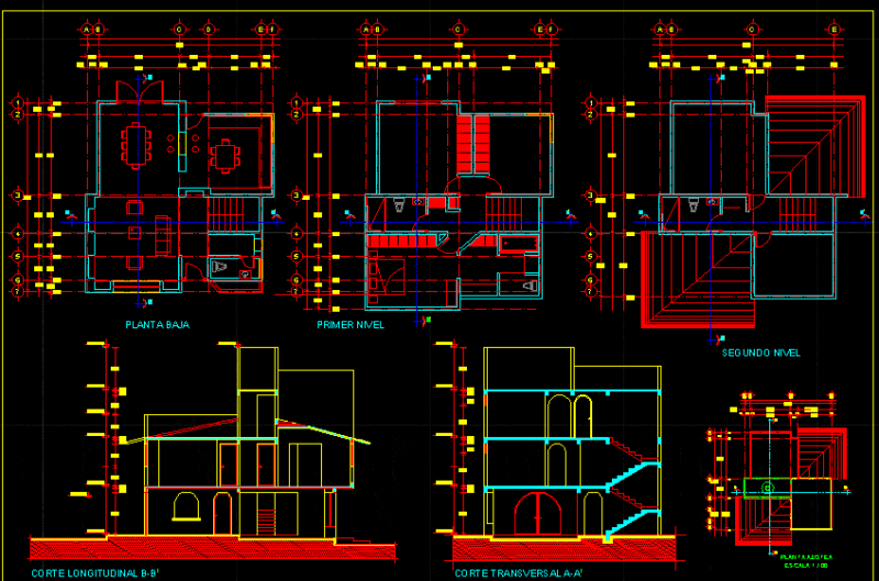 Housing DWG Full Project for AutoCAD