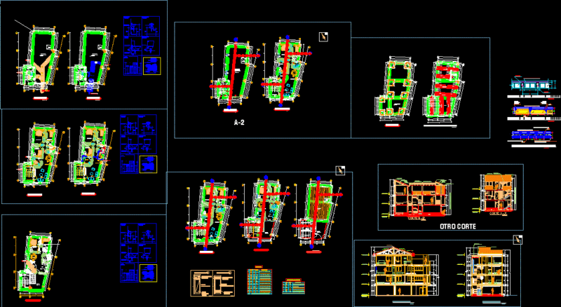 Housing DWG Full Project for AutoCAD
