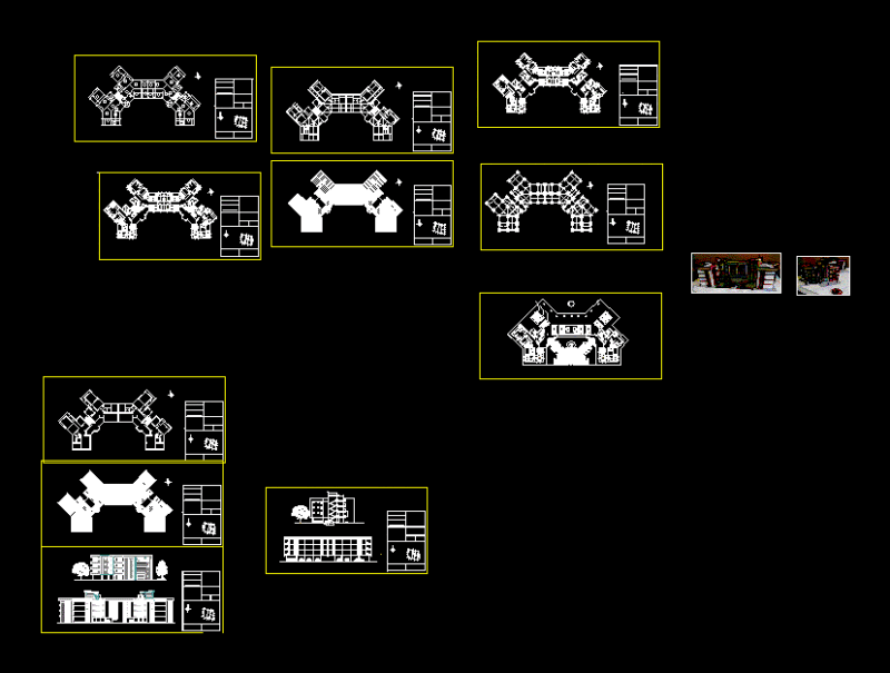 Housing DWG Full Project for AutoCAD