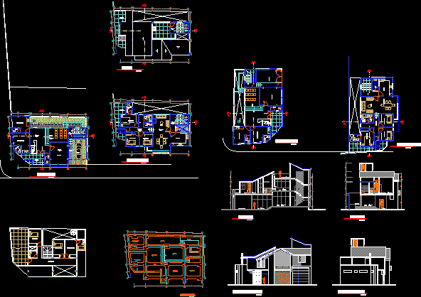 Housing DWG Plan for AutoCAD • Designs CAD