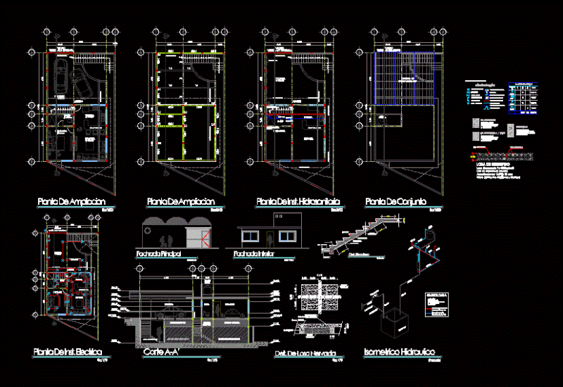 Housing Expansion DWG Plan for AutoCAD