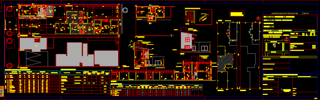 Housing In Duplex DWG Block for AutoCAD