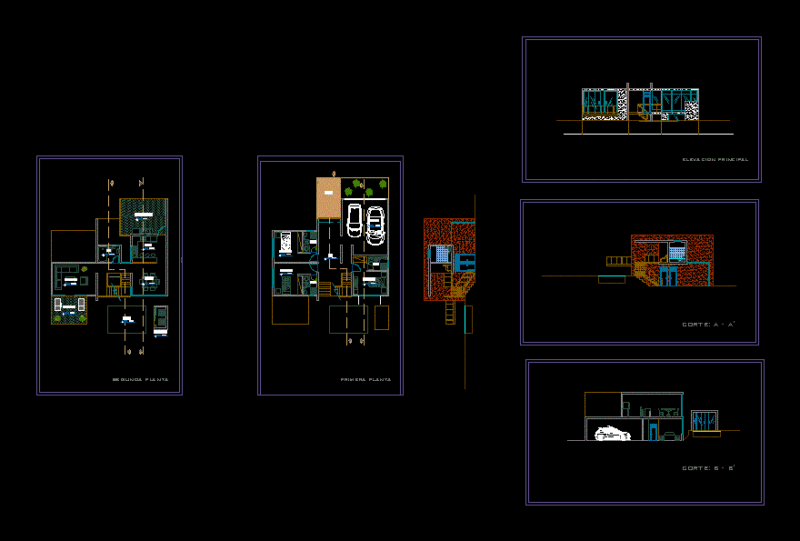 Housing In The DWG Block for AutoCAD