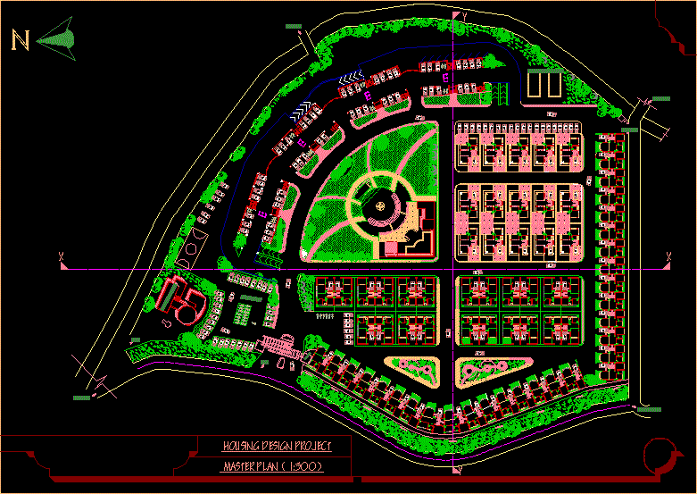 Site Plan DWG Plan For AutoCAD • Designs CAD, 48% OFF