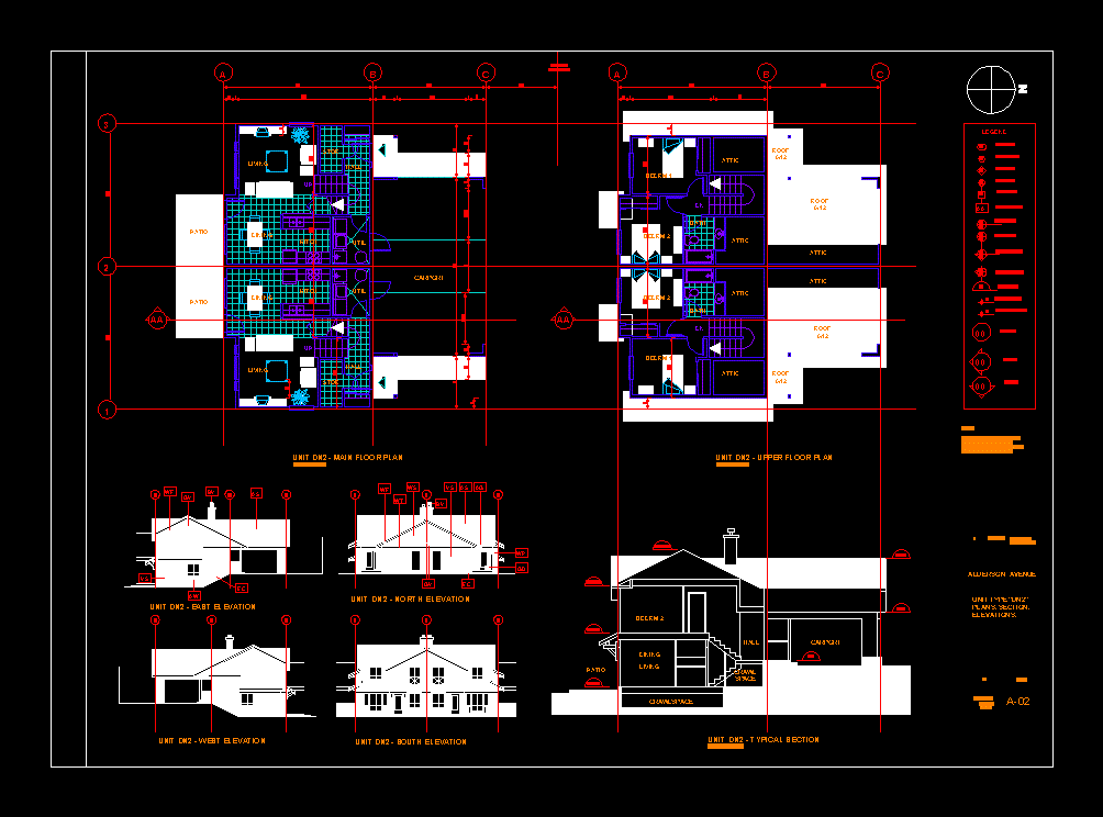 Housing Matched DWG Block for AutoCAD • Designs CAD