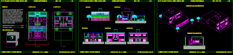 Housing Multifamilar DWG Block for AutoCAD