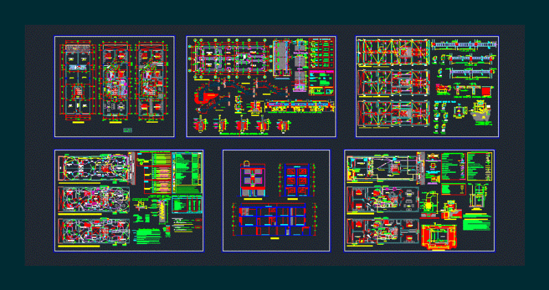 Housing Project DWG Full Project for AutoCAD