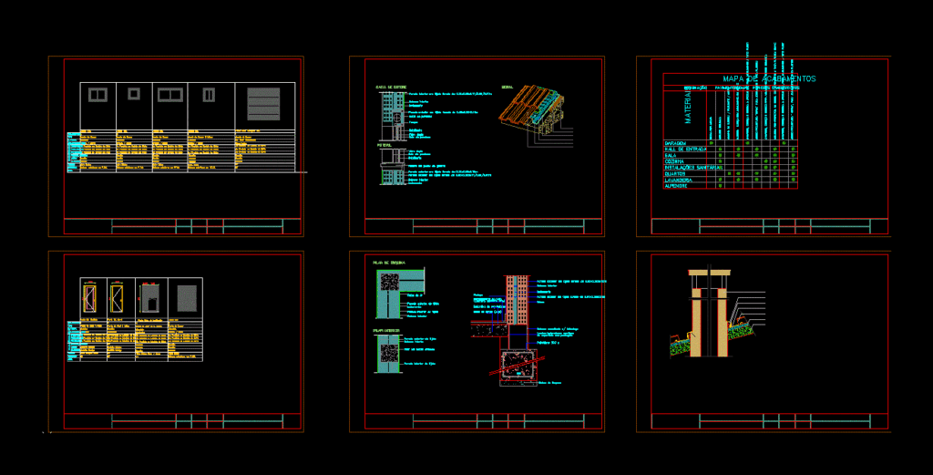 Housing Project DWG Full Project for AutoCAD