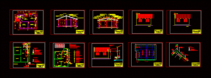 Housing Project DWG Full Project for AutoCAD