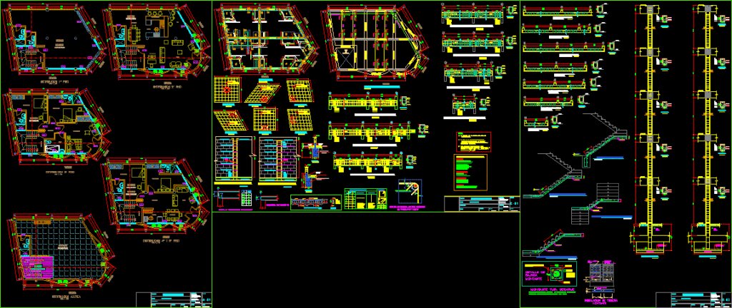Housing Project DWG Full Project for AutoCAD