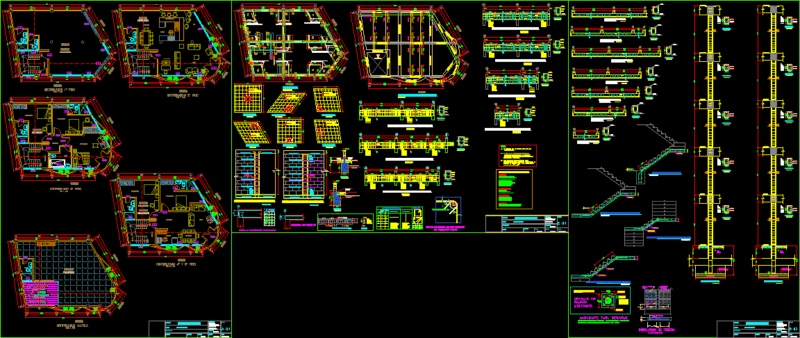 Housing Project DWG Full Project for AutoCAD