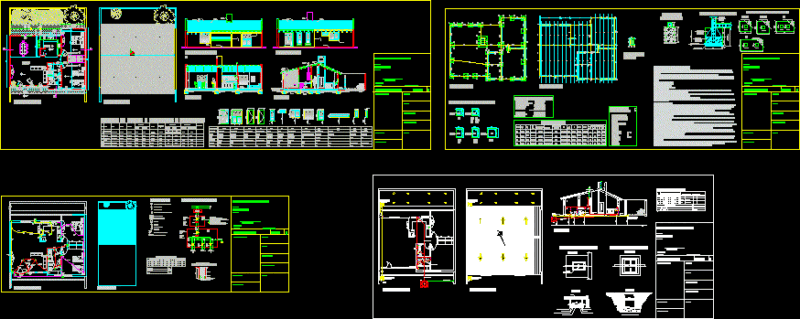 Housing Project DWG Full Project for AutoCAD