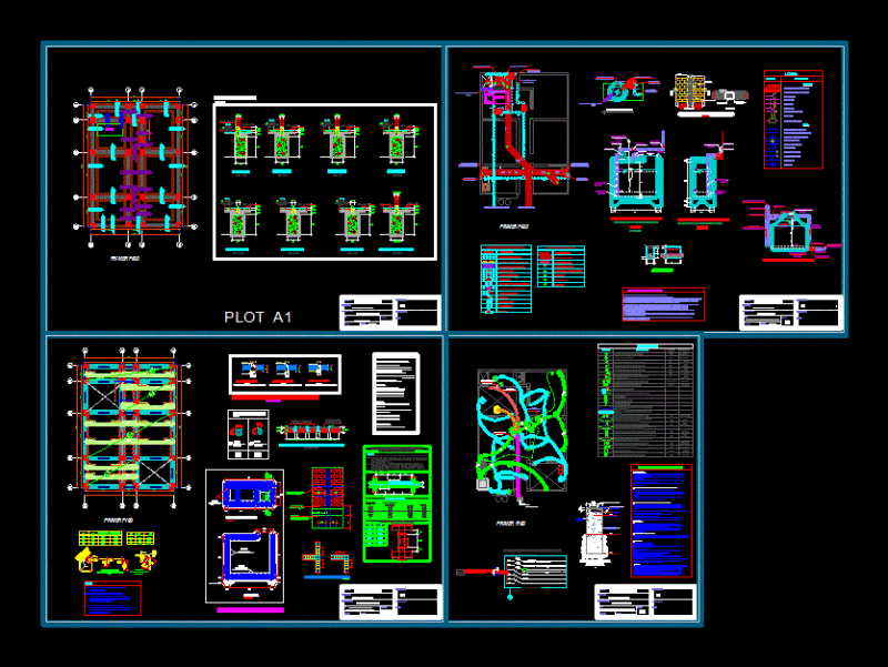 Housing Project DWG Full Project for AutoCAD
