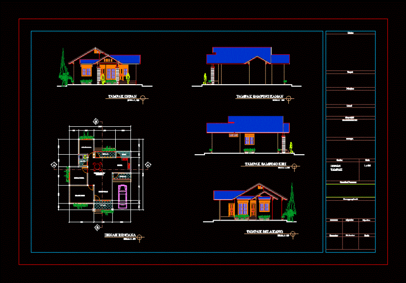 Housing Projects DWG Full Project for AutoCAD