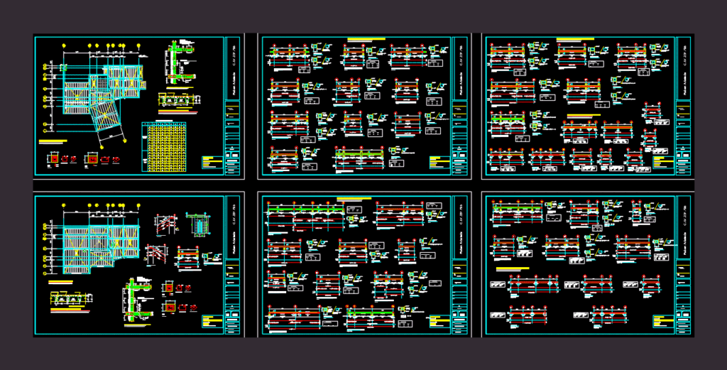 Housing Reinforced Concrete DWG Plan for AutoCAD