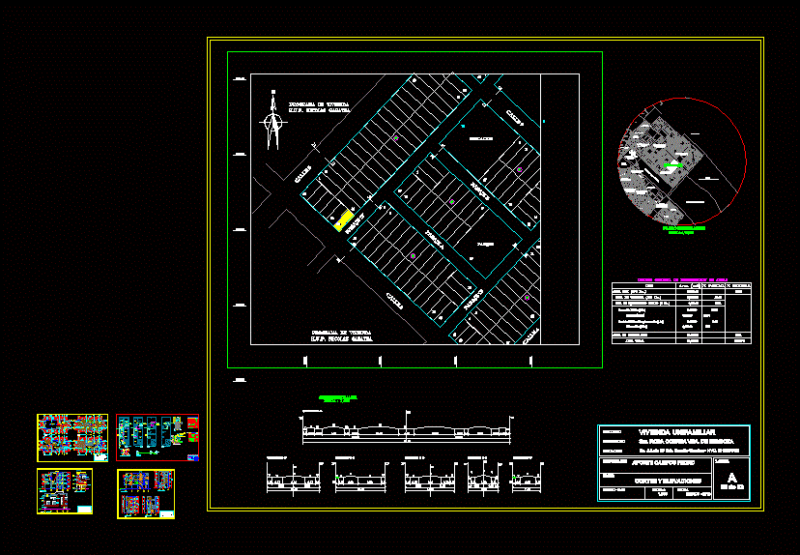 Housing Trade DWG Block for AutoCAD