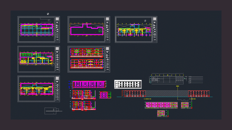 Housing Trade DWG Full Project for AutoCAD