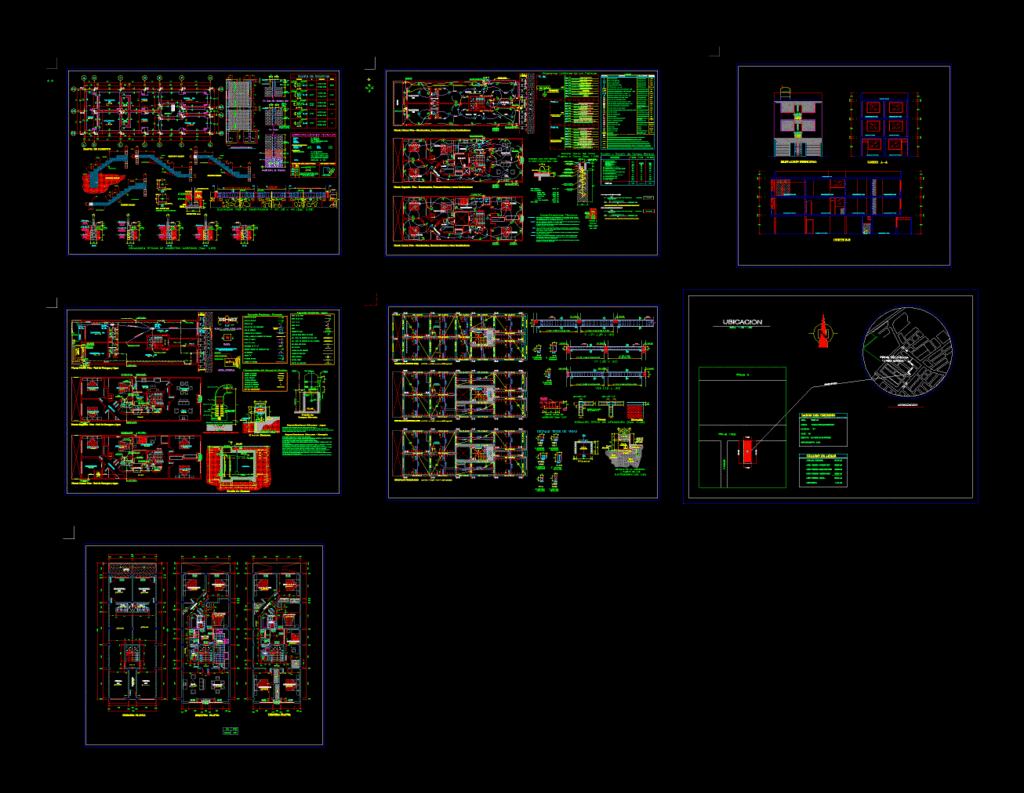 Housing Trade DWG Full Project for AutoCAD