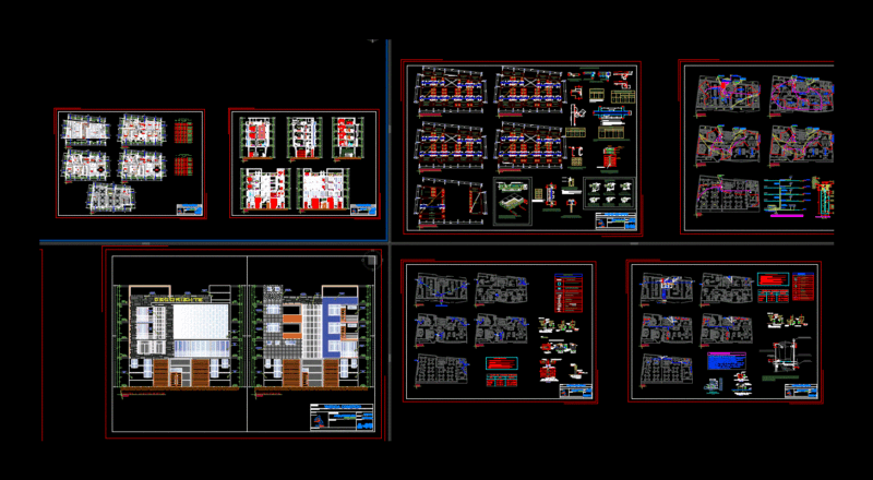 Housing Trade DWG Plan for AutoCAD