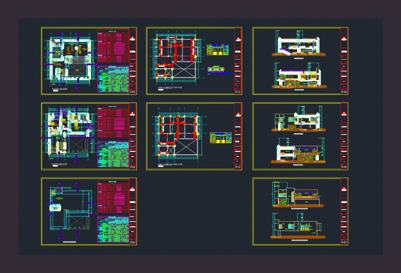 Housing Unifamilair DWG Elevation for AutoCAD