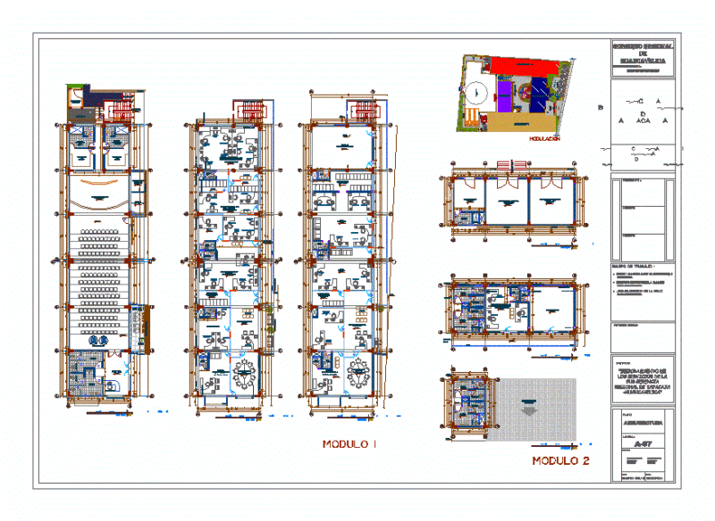 Huancavelica Government Regional Headquarters In Pampas – Tayacaja DWG Block for AutoCAD