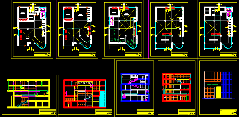 Huntington Business Center DWG Full Project for AutoCAD • Designs CAD