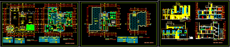 Hydroelectric Central DWG Block for AutoCAD