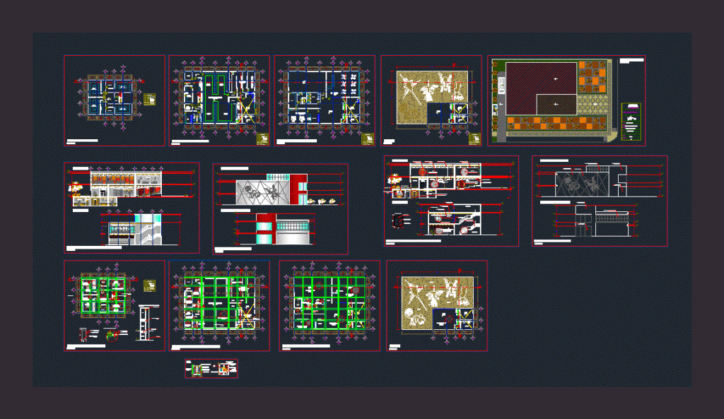 Ica Museum DWG Detail for AutoCAD