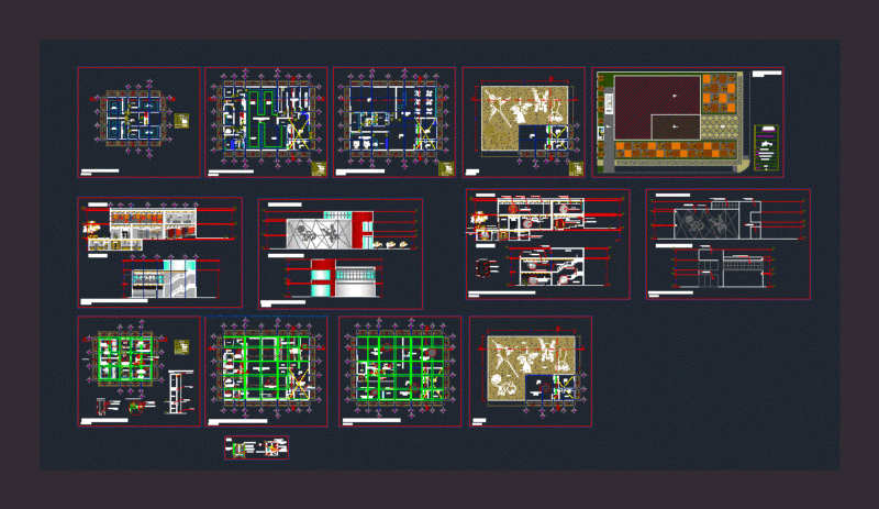 Ica Museum DWG Detail for AutoCAD