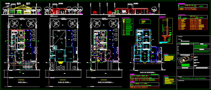 Ignacio Aguero Housing DWG Section for AutoCAD