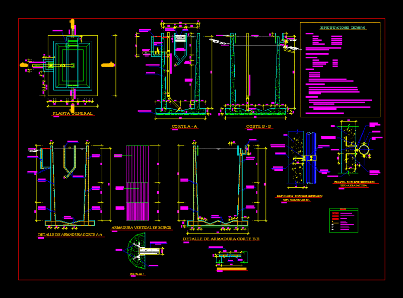 Imhof Tank DWG Detail for AutoCAD