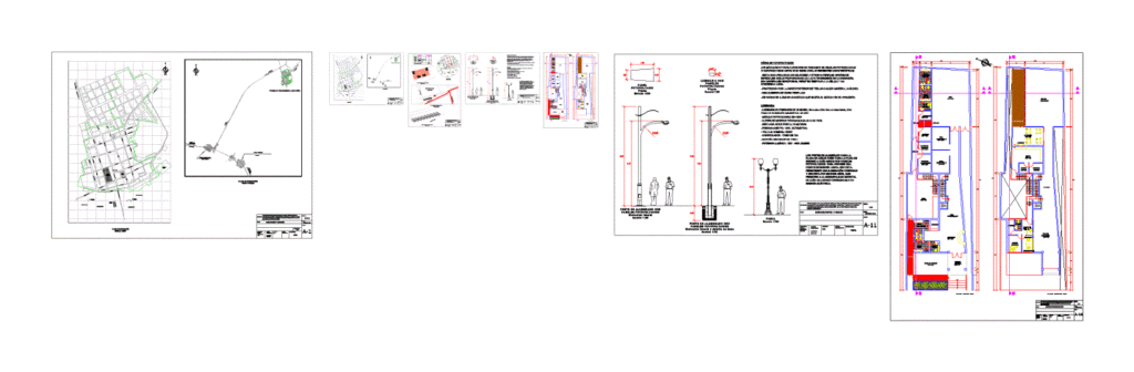 Exhibition Building in Urban Area With Tourist Access 2D DWG Plan Design for AutoCAD