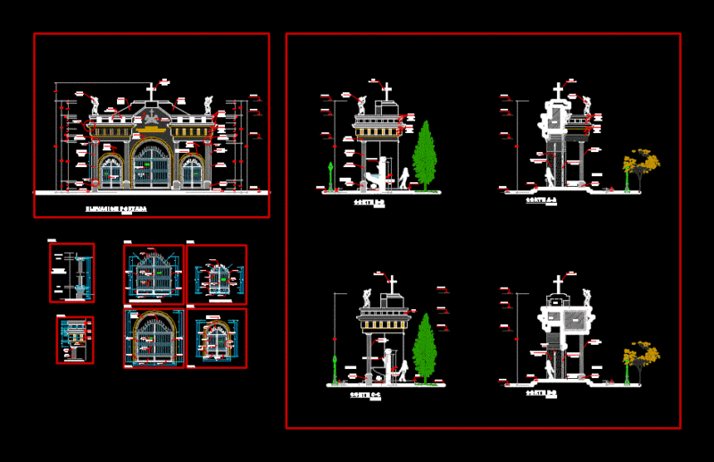 Income Home Cemetery DWG Full Project for AutoCAD