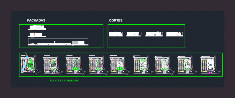 Industrial Citadel Financial DWG Full Project for AutoCAD