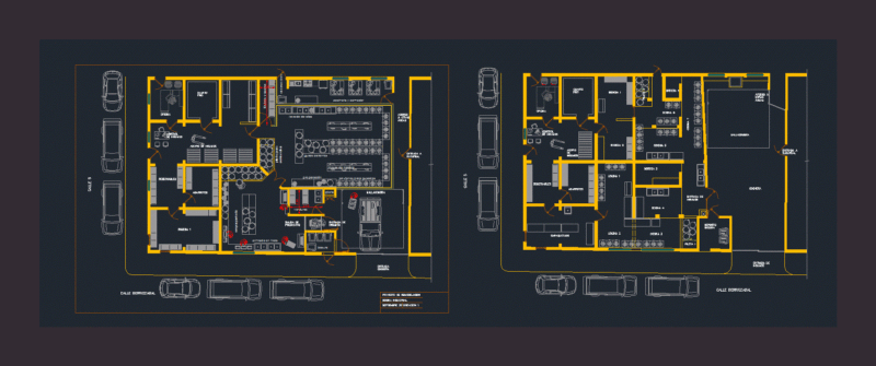 Industrial Kitchen DWG Model for AutoCAD