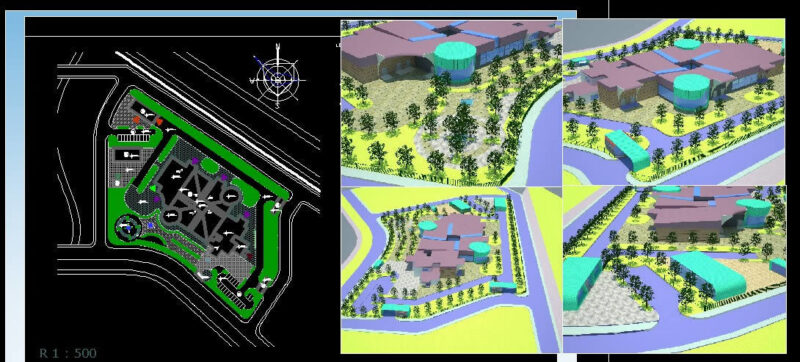 Industrial Object DWG Block for AutoCAD