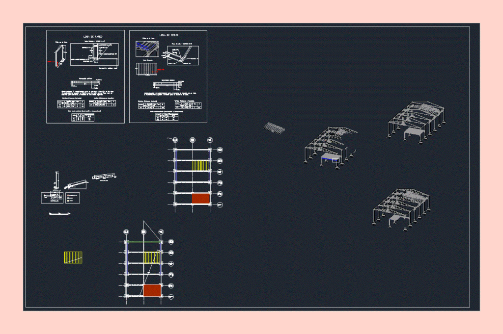 Industrial Ship 3D DWG Model for AutoCAD
