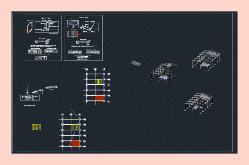 Industrial Ship 3D DWG Model for AutoCAD