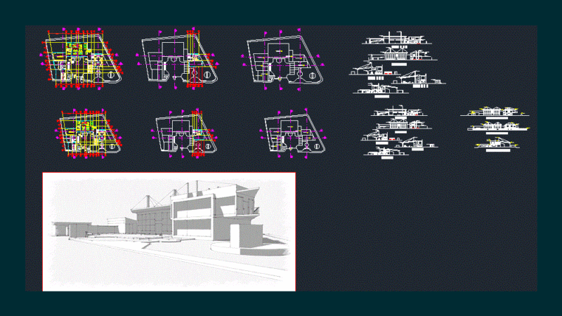 Industry – Printing DWG Plan for AutoCAD