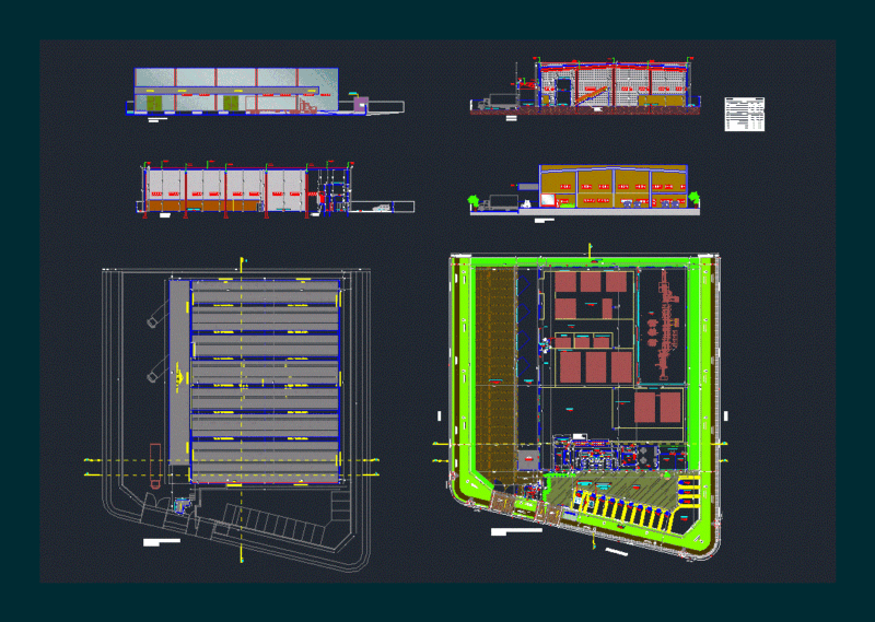 Industry Cosmetics Factory DWG Detail for AutoCAD