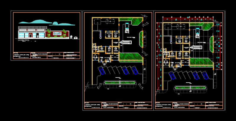 Industry Lactea DWG Block for AutoCAD
