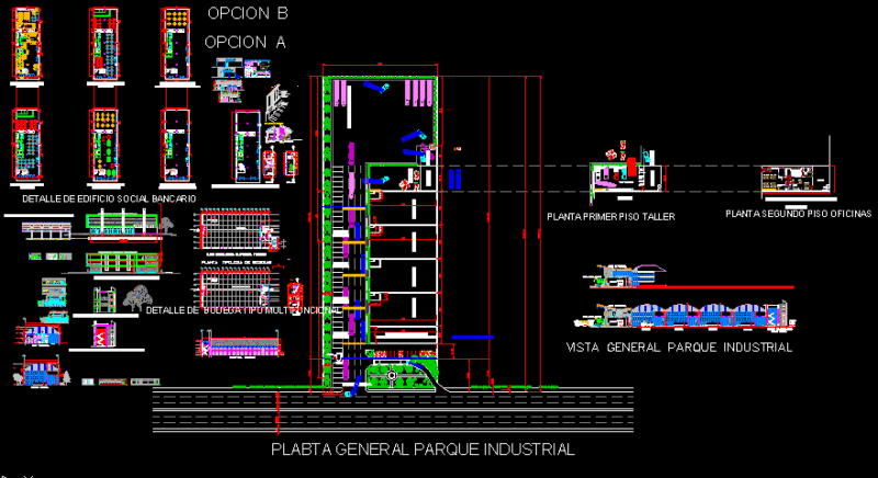 Industry Project DWG Full Project for AutoCAD