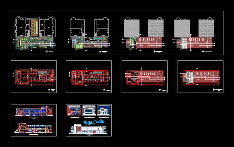 Ing Faculty Building Civil DWG Block for AutoCAD