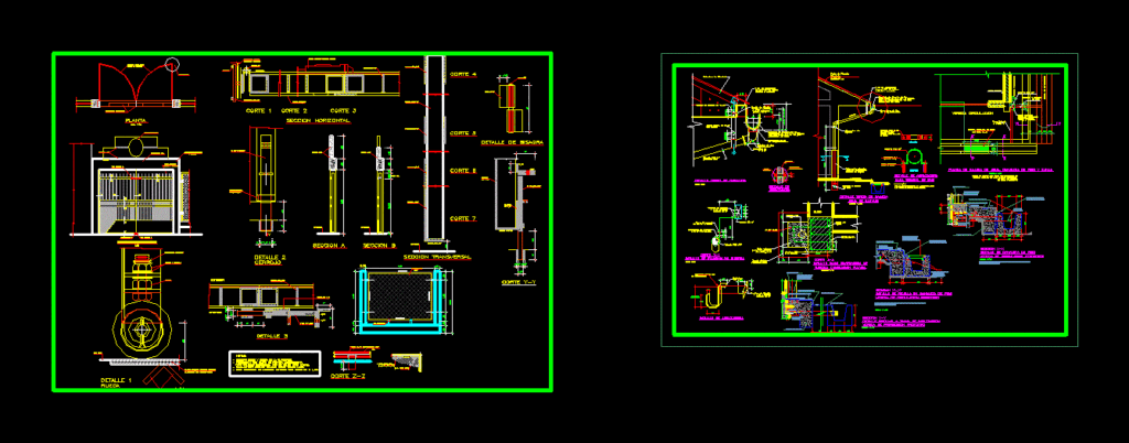 Initial Center DWG Block for AutoCAD